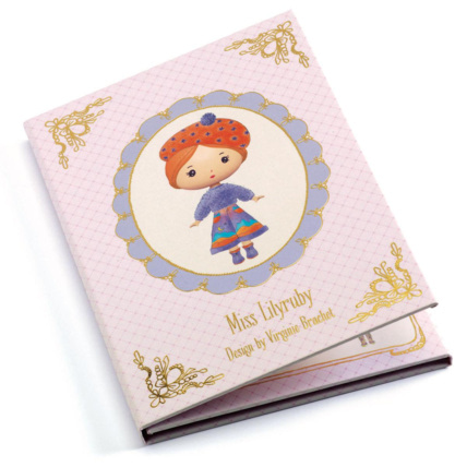Avis Stickers Miss Lilyruby repositionnables DJECO 1
