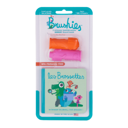 Avis Coffret livre mini + 2 brosses à dents The Brushies 1