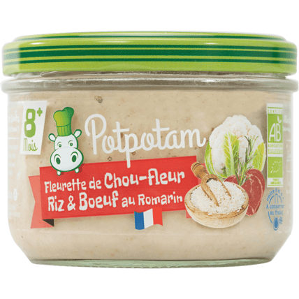 Avis Fleurette de chou-fleur riz & bœuf au romarin POTPOTAM 1