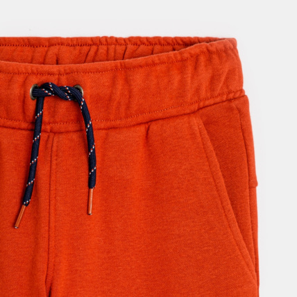 Avis Jogging uni à poches cargo orange garçon OKAIDI 3