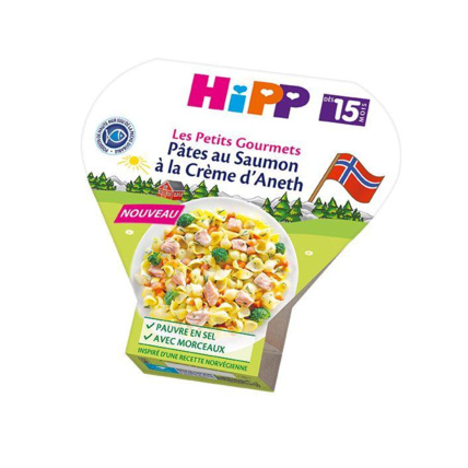 Avis Pâtes au Saumon à la Crème d'Aneth - dès 15 mois HIPP 1
