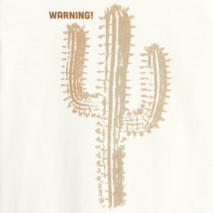 Avis T-shirt manches courtes motif cactus blanc garçon OKAIDI 3