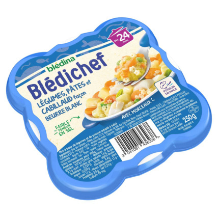 Avis BLEDICHEF Légumes, pâtes et cabillaud façon beurre blanc Blédina 3