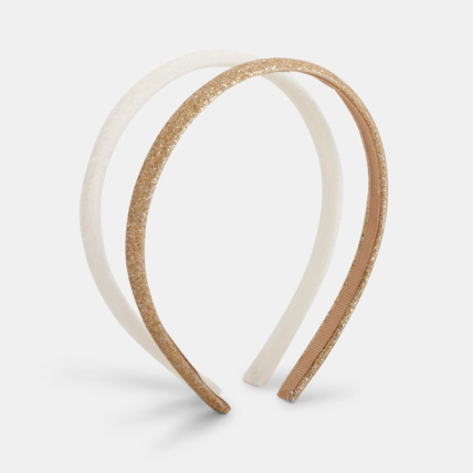 Avis Serre-tête fins (lot de 2) blanc fille OKAIDI 1