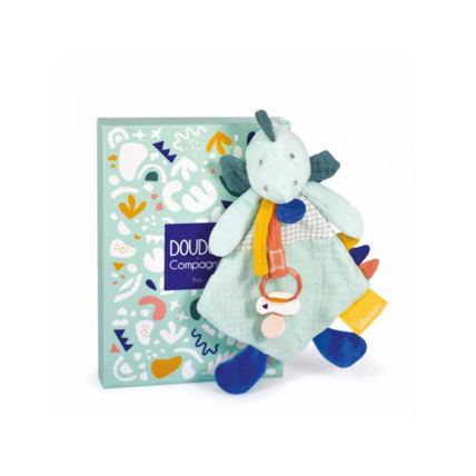 Avis Doudou attache-sucette Filou - Les calinosaures - taille 23 cm DOUDOU ET COMPAGNIE 1