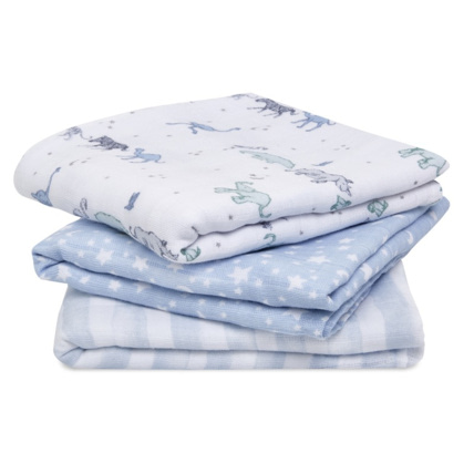 Avis Lot de 3 musy-langes en mousseline de coton - Rising Star ADEN + ANAIS 1