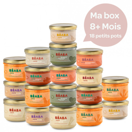 Avis Pack 18 petits pots 8m+ BÉABA 1