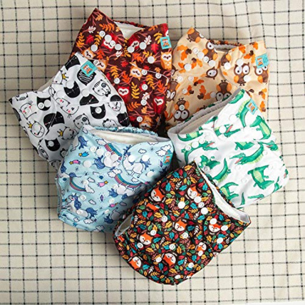 Avis Lot de 6 couches lavables ALVABABY 5