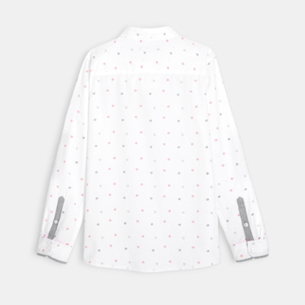 Avis Chemise popeline imprimée à manches modulables garçon OKAIDI 3