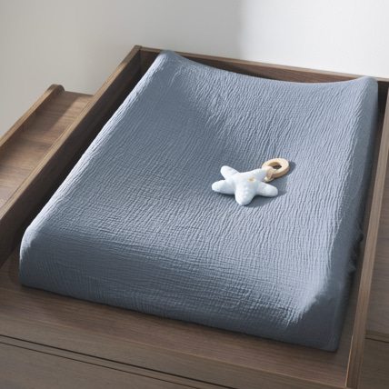 Avis Housse de matelas à langer en gaze de coton biologique Petite Amélie 7