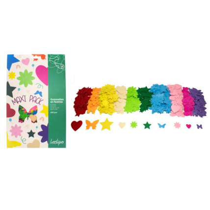 Avis Gommettes En Feutrine - Printemps LOOLIPO 1