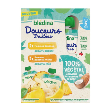 Avis Gourdes vegetales multivarietes Blédina 1