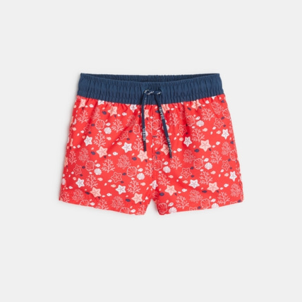 Avis Short de bain anti UV étoiles de mer et coquillages OBAÏBI 1
