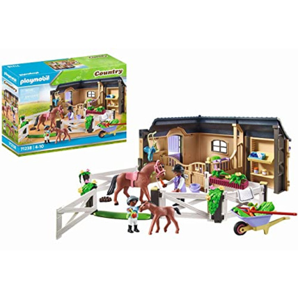 Avis Playmobil Country - Étable et carrière pour chevaux PLAYMOBIL 1