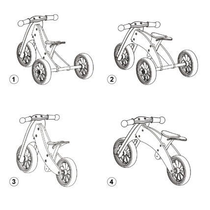 Avis Tricycle draisienne bébé Bois Berlin Petite Amélie 8