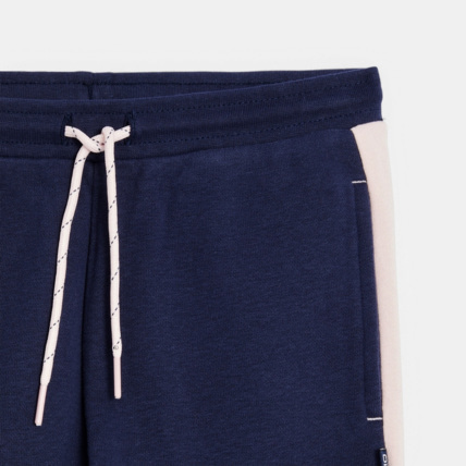 Avis Pantalon de jogging à bande côté bleu fille OKAIDI 3