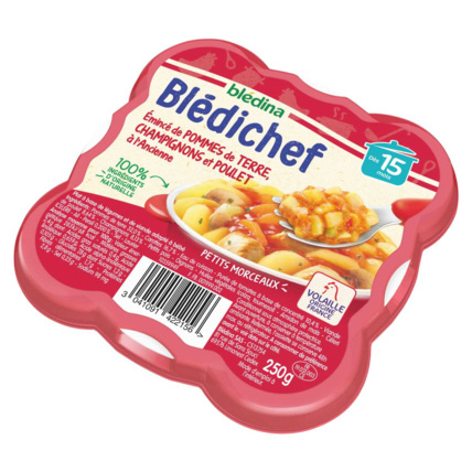 Avis BLEDICHEF Emincé de pommes de terre, champignons et poulet à l'ancienne Blédina 3
