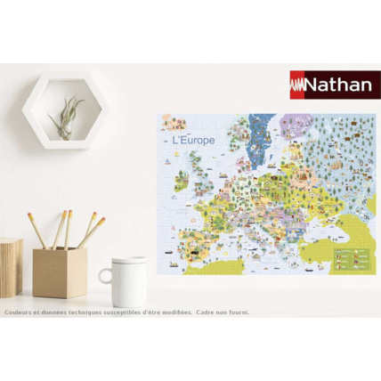 Avis Puzzle Carte d'Europe - de 7 ans RAVENSBURGER 7