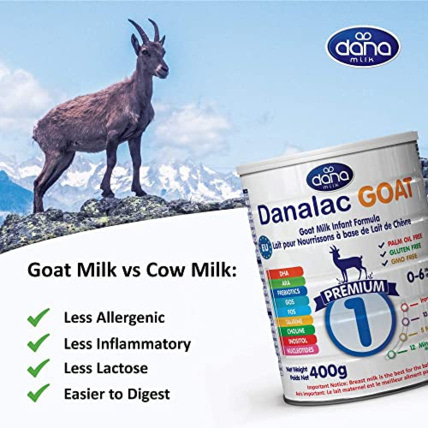 Avis Lait de Chèvre en poudre 1er âge Danalac 6