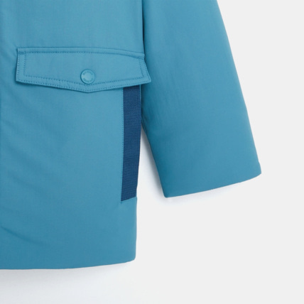 Avis Parka chaude à capuche bleu garçon OKAIDI 5