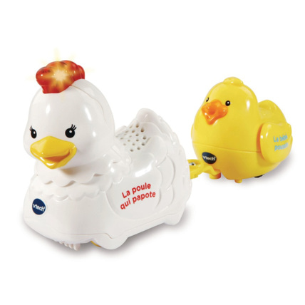 Avis Tut Tut Animo - Cocotte la poule qui papote et Picotin bébé poussin VTech 1