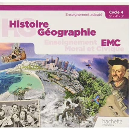 Avis Histoire - Géographie - EMC SEGPA Cycle 4 - Clé USB Enseignant - Éd. 2018 Hachette Éducation 1