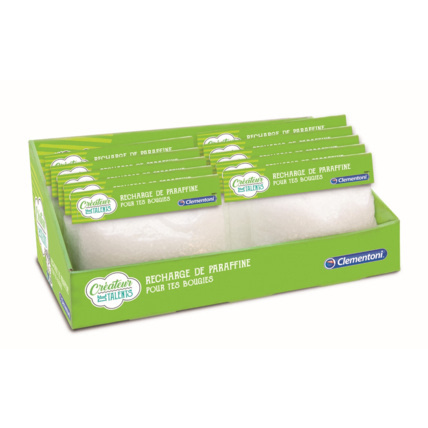 Avis Recharge paraffine pour bougies Clementoni 1