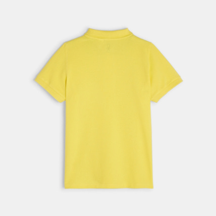 Avis Polo classique jaune garçon OKAIDI 4