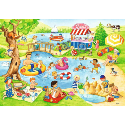 Avis Puzzle Loisirs au lac - de 4 ans RAVENSBURGER 4