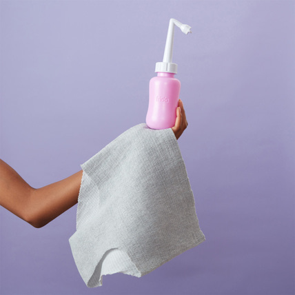 Avis Bouteille de lavage périnéale renversée Frida 4