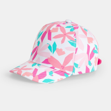 Avis Casquette enfant imprimée rose fille OKAIDI 1