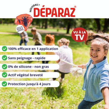 Avis Traitement anti-poux DÉPARAZ-POUX® Laboratoire Duhot 2