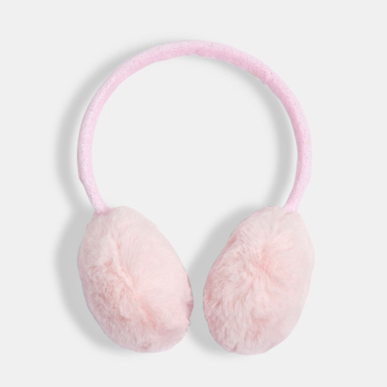 Avis Cache-oreilles rétractable en fausse fourrure rose fille OKAIDI 1