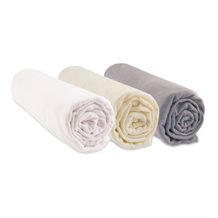 Avis Lot de 3 draps-housses bébé coton Bio 60x120 EASY DORT 3