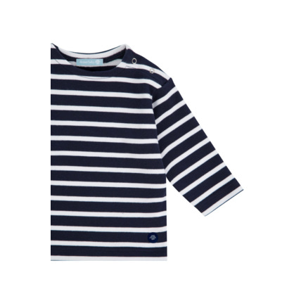 Avis Marinière "Loctudy" Baby - coton épais - Navire/Blanc ARMOR-LUX 3