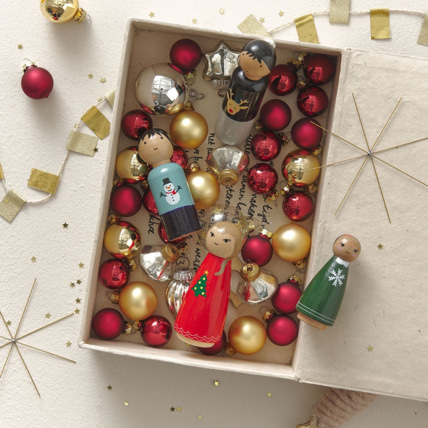 Avis 4 poupées en bois Famille de Noël Petite Amélie 4