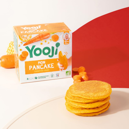 Avis Pancake : Carotte, maïs - 6 pancakes - Idéal diversification et DME Yooji 1