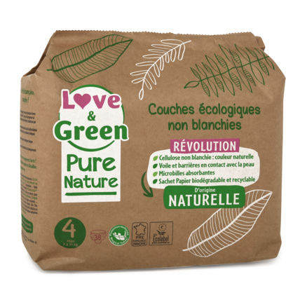 Avis Couches écologiques Love & Green Pure Nature Love & Green 4
