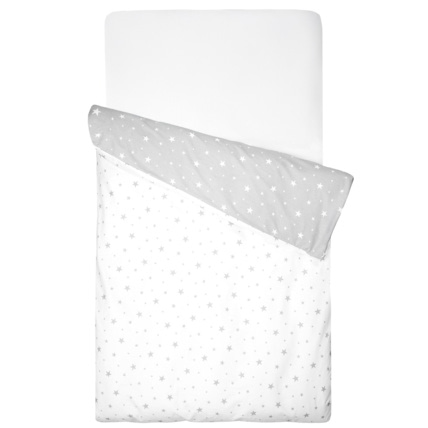 Avis Housse de couette bébé réversible en coton Stella Sevira Kids 4