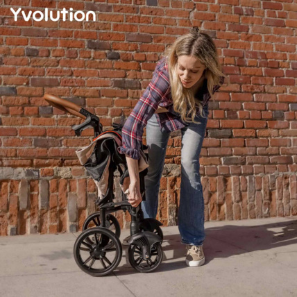 Avis Chariot poussette 2 en 1 Strolly Wagon Yvolution 4