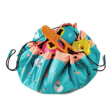 Avis Grand sac à jouets d'extérieur - Tapis de jeu 2 en 1 PLAY & GO 2