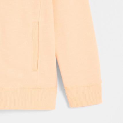 Avis Sweat-shirt uni à capuche rose garçon OKAIDI 3