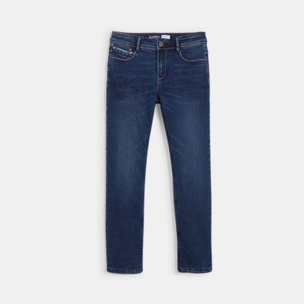 Avis Jean droit doublé polaire bleu garçon OKAIDI 1
