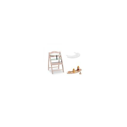 Avis Chaise Haute Bébé Arketa + Tablette Et Jeu En Bois Hauck 3