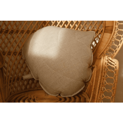 Avis Coussin feuille en lin Mon Lit Cabane 8
