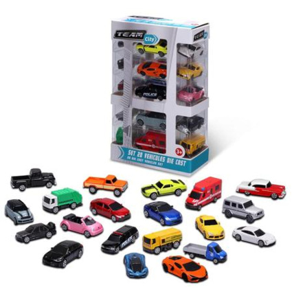 Avis Set 20 vehicules Die Cast TEAM CITY 1