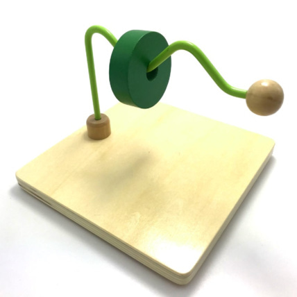Avis Disque sur tige coudée ondulée ambiance montessori 1