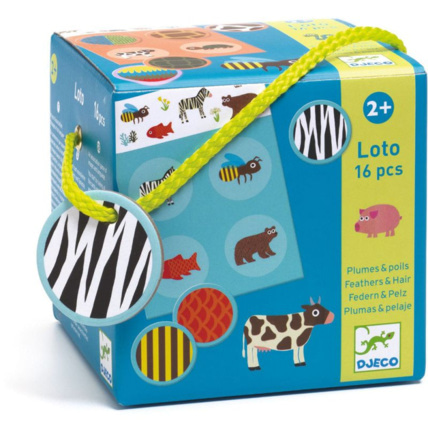 Avis Jeu de loto Plumes & Poils DJECO 1