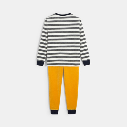 Avis Pyjama en velours éponge gris garçon OKAIDI 3