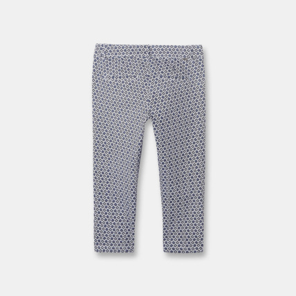 Avis Pantalon capri imprimé bleu fille OKAIDI 2